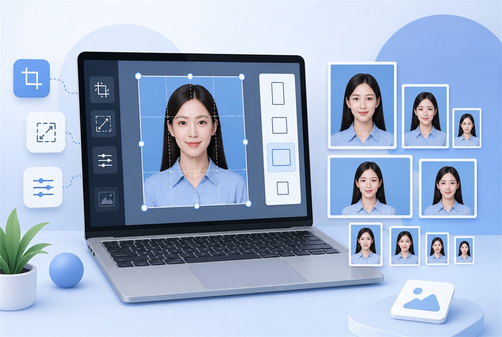 教师资格证报名自拍证件照