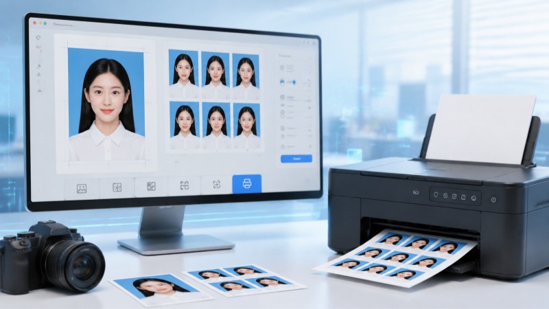 事业单位报名证件照打印
