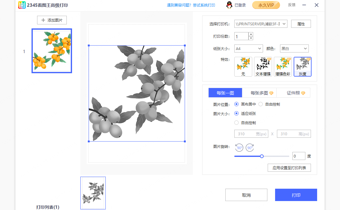 表格 打 A3